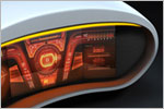 Car Interior Dashboard Concept Design
