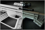 'A/SRH-C1 Rifle' Concept Design (3D Wireframe)