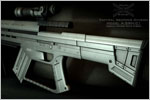 'A/SRH-C1 Rifle' Concept Design (3D)