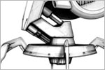 C.R.A.B. Police Robot Concept Design (Sketches)