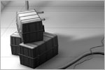 'Clean-Room' Futuristic Environment Concept Design (3D Wireframe)