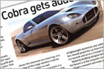 'Cobra Venom' Concept Car Design (Magazine Feature)