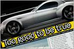'Cobra Venom' Concept Car Design (Magazine Feature)