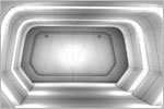 'Firing Range' Futuristic Environment Concept Design (3D Wireframe)