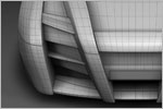 'SHC' Concept Car Design (3D Wireframe)