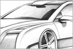 'SHC' Concept Car Design (Sketches)